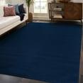 thumbnail image 5 of Beverly Rug Non-Slip Machine Washable 8 x 10 Navy Indoor Area Rugs, 5 of 9