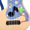 thumbnail image 3 of HOOWIFFY Blue Plastic Guitar Model Instrument Lightweight and Portable for Musical Decor, 3 of 8