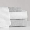 thumbnail image 2 of H HIEND ACCENTS Waffle Weave Coverlet, Full/Queen Gray, 2 of 3