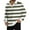 Green, variant on Men's Casual Knit Shirt, Lapel Collar Long Sleeve Printed Top with Striped Pattern, Stretch Fabric for Layering, Business Casual and Daily Use,Green XL