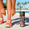 thumbnail image 3 of Mushroom 20 oz Tumbler with Straw and Lid, Stainless Steel Insulated Mushroom Water Bottle, Cute Mushroom Gift Cups for Women, 3 of 6