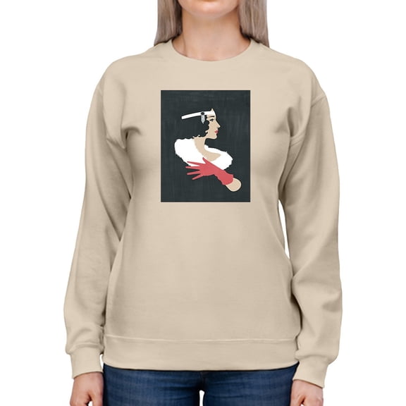 Golden Age Gals I Sweatshirt Women -Grace Popp Designs, Female Small