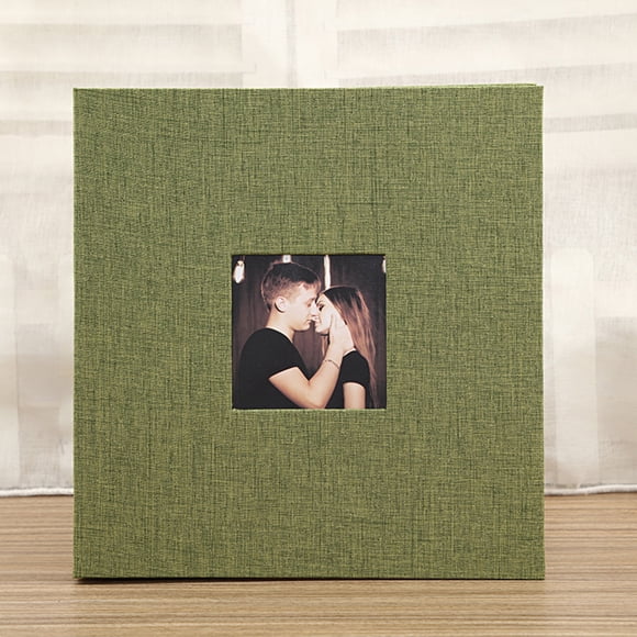 20 Sheets Photo Album DIY Handmade Album Scrapbook Craft Paper Album 265*280mm/10.4x11in with Self-Adhesive Film for Family Anniversary Wedding Travelling Baby Growth