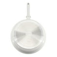 thumbnail image 5 of Martha Stewart Everyday Rexford 9.5 Inch Ceramic Nonstick Aluminum Frying Pan in Linen, 5 of 6