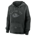 thumbnail image 2 of Women's Fanatics Black Kansas City Chiefs Oversized Raglan Gridiron Hoodie, 2 of 3