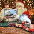 thumbnail image 5 of JoyStone Electric Train Set Toys for Boys with Smokes, Lights & Sound, Tracks, Toddler Model Train Set with Steam Locomotive Engine & Cargo Cars and Tracks, Christmas Toy Train for Kids, 5 of 8