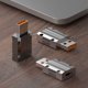 thumbnail image 1 of Adaptador USB C Adaptador USB3.0 a Tipo-C Carga 10Gbps Alta velocidad 120W para tableta Teléfono móvil Likrtyny Para estrenar, 1 of 8