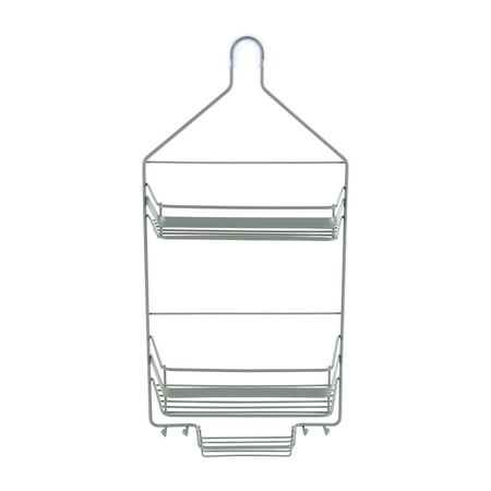 Bath Bliss 2 Shelf Regency Steel Shower Caddy in Gray