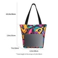 thumbnail image 5 of Fotbe Vibrant Graffiti Urban Art Pattern Beach Tote,Shoulder Handbag,Spacious Tote Bag,Lightweight Travel Bag,Versatile Shopping Bag, 5 of 9