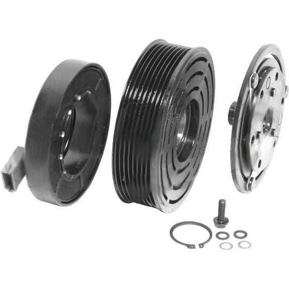 A/C Clutch - Compatible with 1999 - 2003 Ford F-350 Super Duty 7.3L V8 VIN F Mechanical Turbocharged OHV Diesel 2000 2001 2002