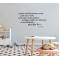 thumbnail image 2 of New Wall Ideas Somewhere Behind The Athlete You've Become Quote Sports Soccer Basketball Volley Ball Baseball 16 X32" -, 2 of 3