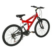 Dynacraft Gauntlet Boys 24 Mountain Bike, For Ages 12+, Red