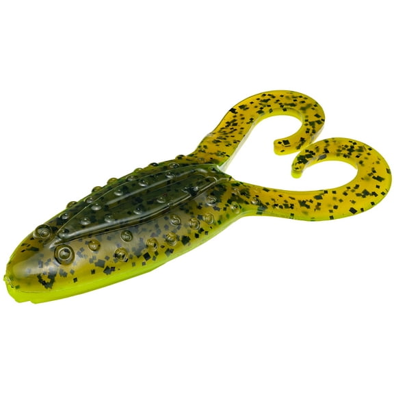 Strike King Gurgle Toad Green Pumpkin Chartreuse Belly Soft Bait Lure