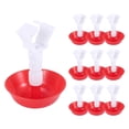 thumbnail image 1 of 10Pcs Chicken Drinker Hanging Cups Chick Automatic Drinking Fountain, 1 of 5