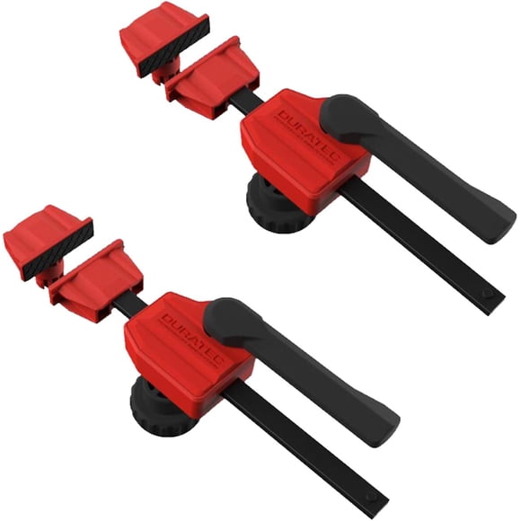 Quick Clamp, Set of 2 Desk Clamps for Woodworking, Quick Fixing, Adjustable Clamping Elements for Woodworking, Utility Tool