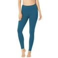 thumbnail image 3 of Womens High Waist Solid Cotton Yoga Pants Workout Leggings, 3 of 6