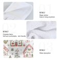 thumbnail image 2 of Yayeee Kitchen Hanging Hand Towels Set of 2 with Loop Bathroom Absorbent Tie Towel, Nordic Christmas House, 2 of 7