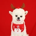 thumbnail image 4 of Popvcly Christmas Pet Accessories Set Include Dog Santa Hat Dog Bandana Kerchief Bib, 4 of 11