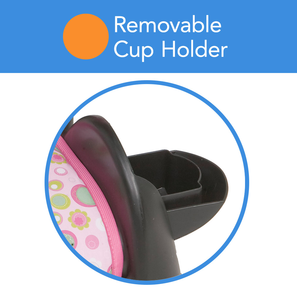 Cosco Ambassador Backless Booster Car Seat, Magical Moonlight - image 2 of 3