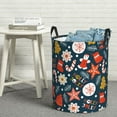 thumbnail image 6 of Fuzoiu Holiday Christmas Cookies Print Circular Hamper,Laundry Basket with Handle,Collapsible Laundry,Dirty Clothes Storage Basket,for Bedroom Bathroom Dorm Living Room-Small, 6 of 6