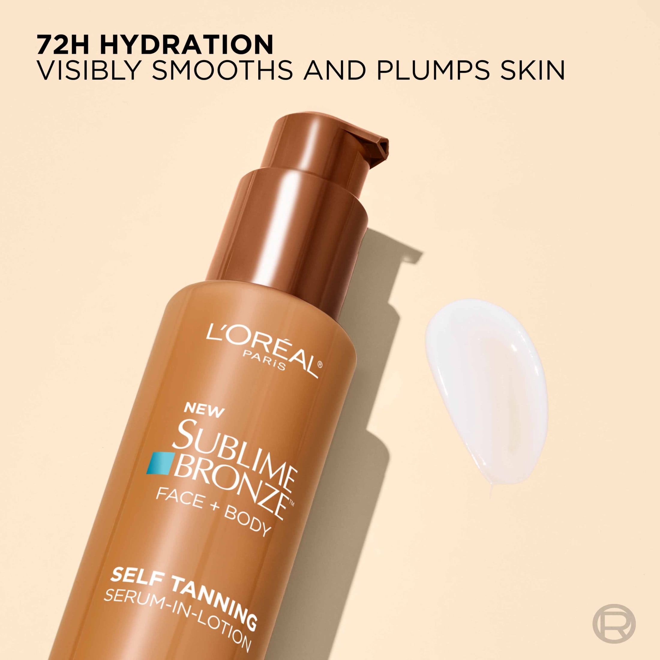 L'Oreal Paris Sublime Bronze Hydrating Self Tanner Lotion, Fragrance Free, 5 fl oz