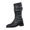 thumbnail image 4 of Leggings a escala 1/6, botas, muñecas, accesorios de vestir, botas de trabajo informales, botas para figuras Botas de hombre A, 4 of 9