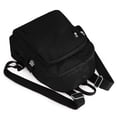 thumbnail image 3 of Spencer Nylon Women Backpack Small Ladies Backpack Purse Casual Lightweight Shopping Travel Daypack Shoulder Bag for Women, Black, 3 of 9
