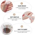 thumbnail image 5 of Disposable Lip Brushes 300Pcs Simple Makeup Brush Makeup Tool Crystal Rod Lip Brush Wand Makeup Brushes, 5 of 5