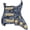 Black-2, variant on Upgrade SSS Prewired Guitar Strat Pickguard Set Alnico V Single Coil Pickup Coil Splitting Switch for Fender ST Electric Guitar Part Replacement