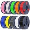 thumbnail image 1 of Filamento para impresora 3D SUNLU PETG de 1,75 mm, 10 kg, paquete de 10 colores, 1 of 9