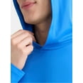 thumbnail image 2 of George Men's and Big Men's Hooded Sun Shirt with Long Sleeves, UPF 50+, Sizes S-3XL, 2 of 5