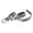 White, variant on Fashion Ladies PU-leather Belt with Snake Pattern Waist Belt for Security Check