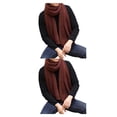 thumbnail image 3 of Sonducket Bufandas femeninas Cachemira-como Mulitcolor 200 * 30 cm Invierno Cálido Mantón Envuelve Sólido Pañuelo de moda Regalo de Type4 NO4, 3 of 6