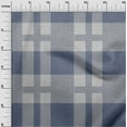 thumbnail image 3 of oneOone Rayon Dusty Blue Fabric Check Sewing Craft Projects Fabric Prints By Yard 56 Inch Wide, 3 of 8