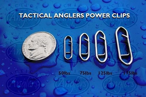 50Pc Tactical Anglers Power Clips Fast Snap Fishing Terminal S Multipacks U E6P9 