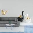 thumbnail image 2 of Figuras De Cisnes Y Pájaros Dorados, Estatuas De Animales Modernas, Adornos Artísticos Para Escritorio, Oficina, Repisa, Sala De Estar, Regalos De Inauguración De La Casa, Decoración De, 2 of 8
