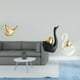 thumbnail image 2 of Figura de pájaros,Figura de pájaro dorado,decoración del hogar,estatua de animal,estatua de cisne,Estatuas y figuras de cisnes de cerámica modernas Esculturas,Escultura de animales, 2 of 8