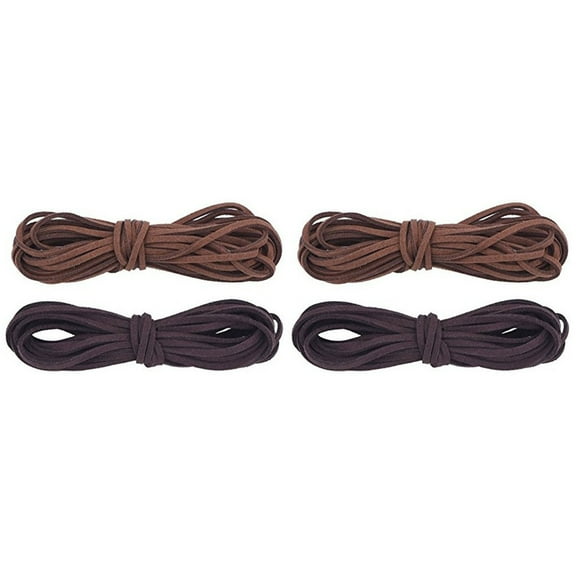NUOLUX Leather Cord Necklace Rope String String Jelwery Making Suede Faux Diy Necklace Bracelet Making Rope