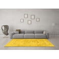 thumbnail image 3 of Ahgly Company Indoor Rectangle Persian Yellow Traditional Area Rugs, 7' x 10', 3 of 4