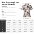 thumbnail image 4 of Rocae Cartoon Bear Brown for Men's Moisture-Wicking Crew Tee - T-Shirt for Sports, Outdoor Activities, and Casual WearSmall, 4 of 9