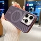 thumbnail image 5 of Malla de disipación de calor para Magsafe, funda de carga inalámbrica magnética para iPhone 16, 15, 14 Plus, 13, 12, 11 Pro Max, cubierta transpirable, 5 of 5