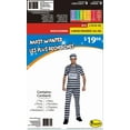 thumbnail image 2 of Crazed Convict Costume for Men, Large Size, Partyholic, 2 of 4