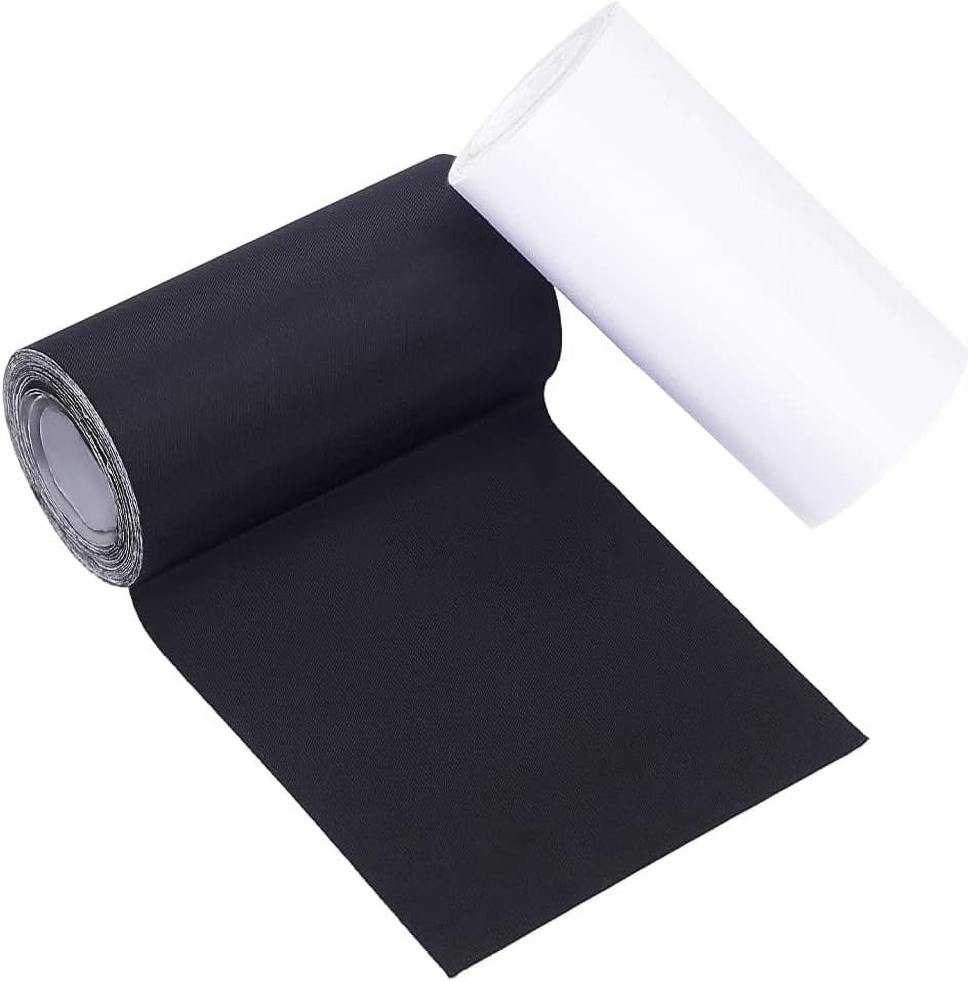 Adhesive Black Felt Sheets Sticky Felt Fabric Pads 15x15cm 1/16 Thickness  DIY