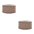 thumbnail image 4 of Matsuzay Futón de paja hecho a mano Almohada de piso Cojín de meditación Taburete Puf Type3 NO3, 4 of 4