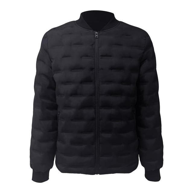 Chamarra Simply Basic Bomber para Hombre Capitonada Acolchada