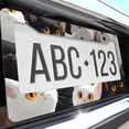 thumbnail image 6 of 1 Pcs Group of Cats License Plate Frame, License Plate Cover for Car Decorative Parts, Aluminum License Plate Bracket Holder Rust-Proof Weather-Proof for US Standard Car, 6 of 9