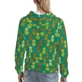 thumbnail image 7 of Lsque Pineapples1 Pattern Casual Women's Hoodie,Hooded Sweatshirt with Kangaroo Pocket,Pullover Hoodie with Eye-catching Drawstrings-Small, 7 of 7