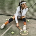 thumbnail image 6 of Sigee Tennis Ball In Fire1 for Socks for Men Women Socks Stocking Compression Socks, 6 of 6