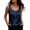 *1-Navy, variant on VBVC Women's Satin V Neck Tank Tops, Ladies' Sleeveless Pleated Dressy Blouses, Elegant Office Work Silky Camisole Tops For Women, Beige , S-3XL