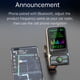 thumbnail image 5 of Riwesomey Transmisor de reproductor FM para coche QC3.0, pantalla de receptor de Radio USB, modulador de cargador de MP3 compatible con Paneles de instrumentos para automóviles, 5 of 6
